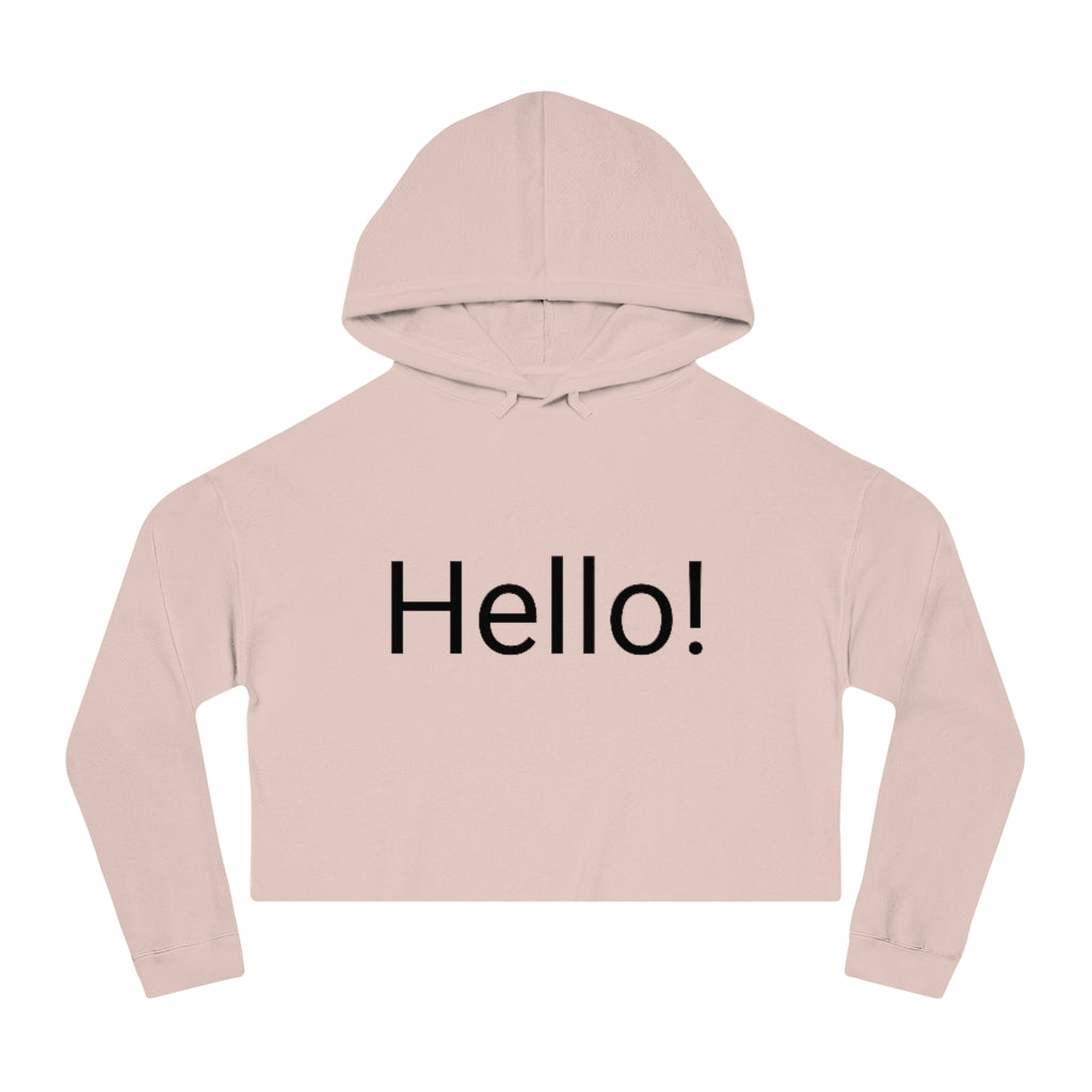 Women’s Cropped Hooded Sweatshirt