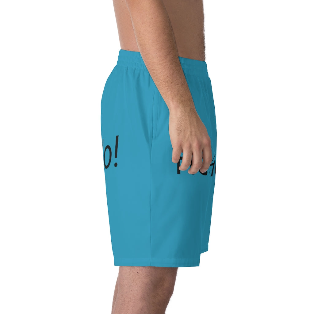 Men's Elastic Beach Shorts (AOP)