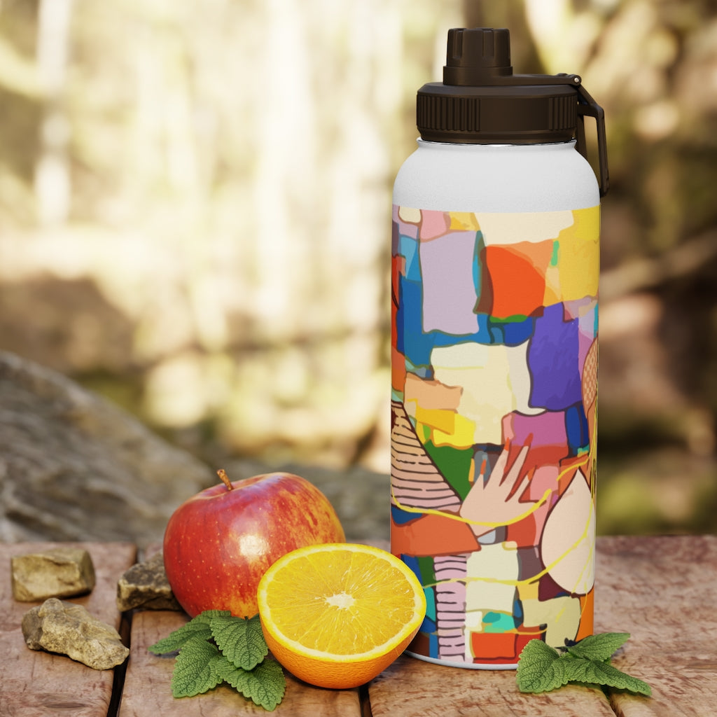 Stainless Steel Water Bottle, Sports Lid