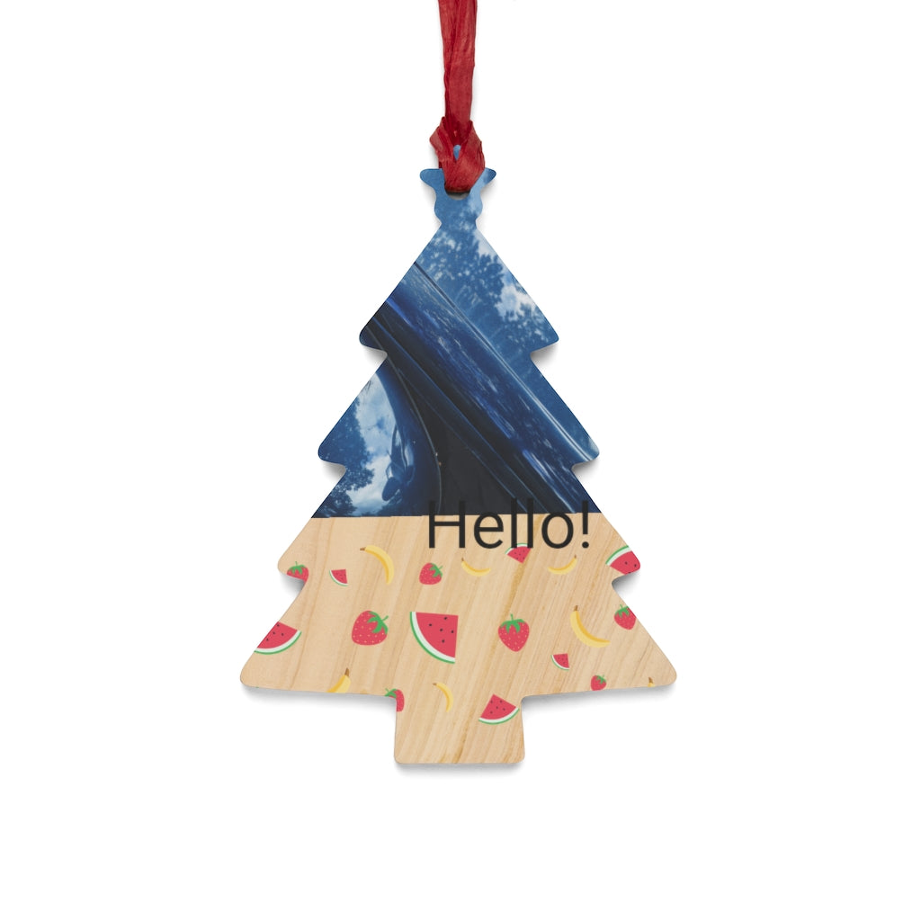 Wooden Christmas Ornaments