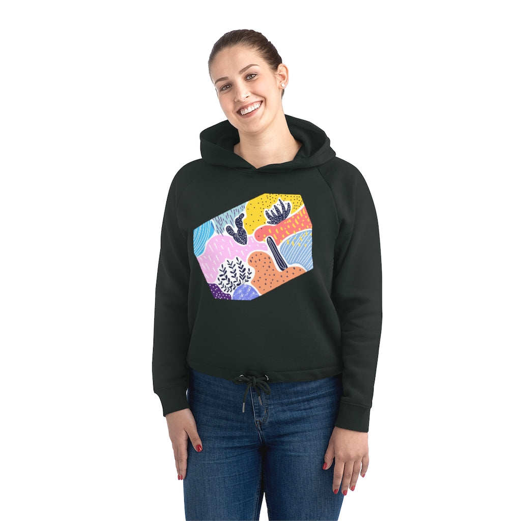 Stella Bower Women's Cropped Hoodie Sweatshirt