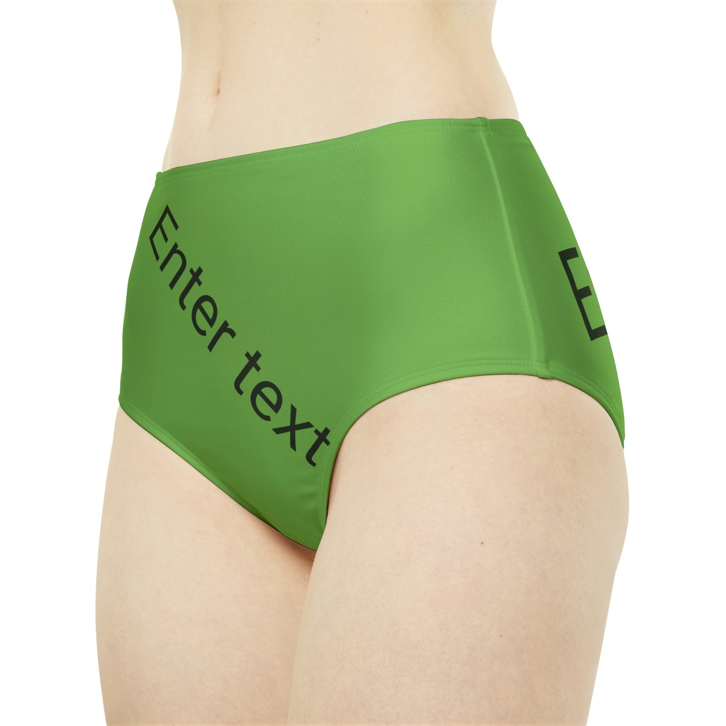 High-Waist Hipster Bikini Bottom