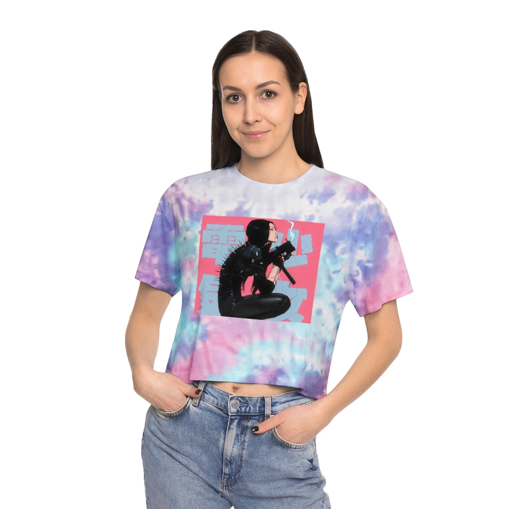 Women's Tie-Dye Crop Tee