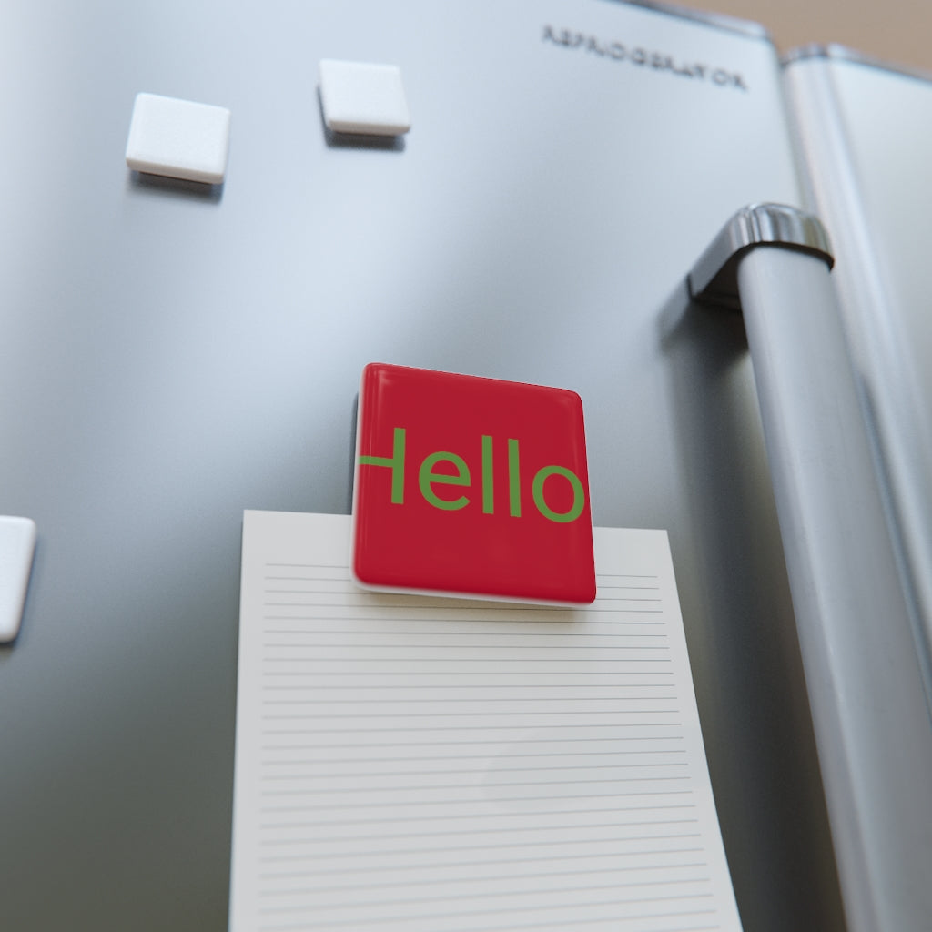 Porcelain Magnet, Square