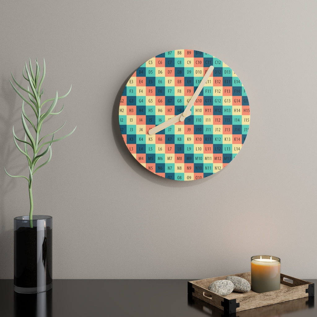Wooden Wall Clock