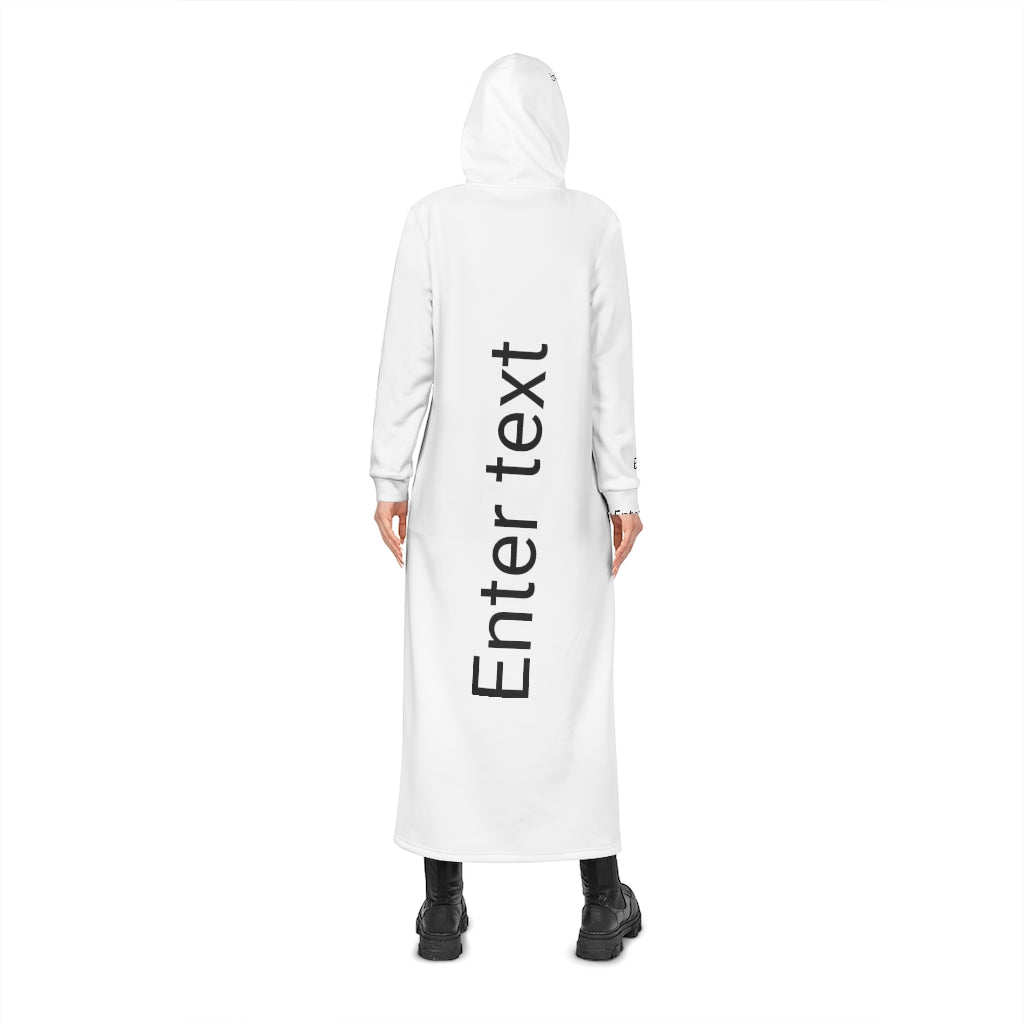 Long Hoodie Dress (AOP)