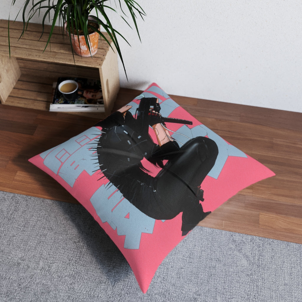 Tufted Floor Pillow, Square