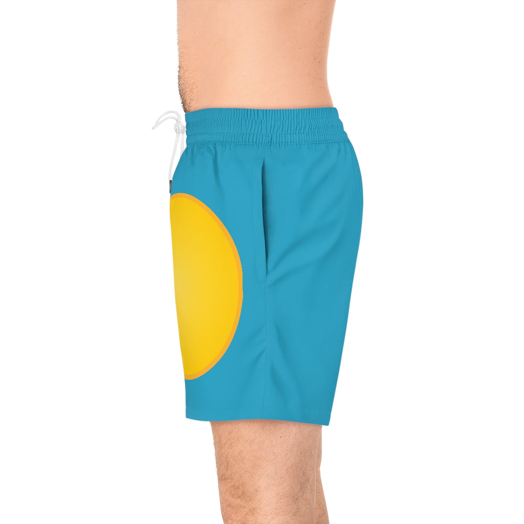 Men's Mid-Length Swim Shorts (AOP)