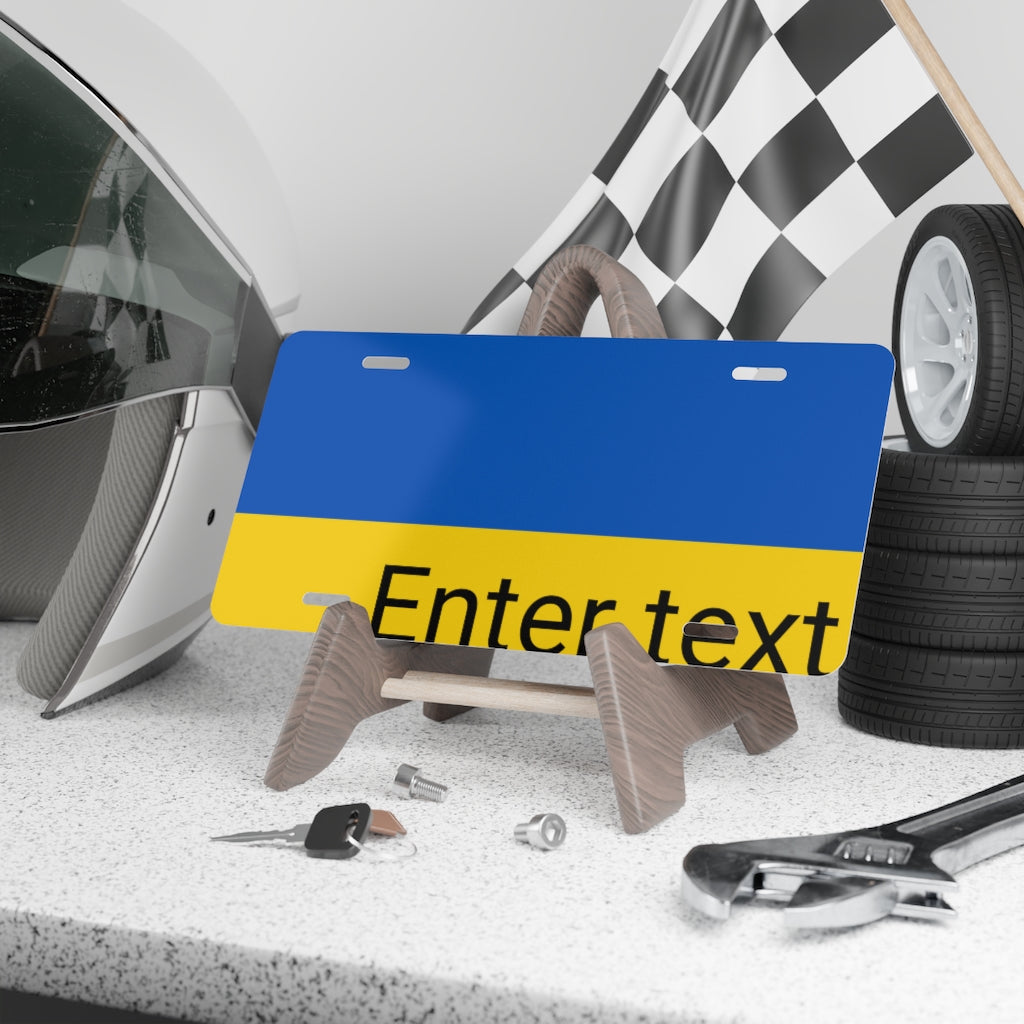 Aluminum License Plate