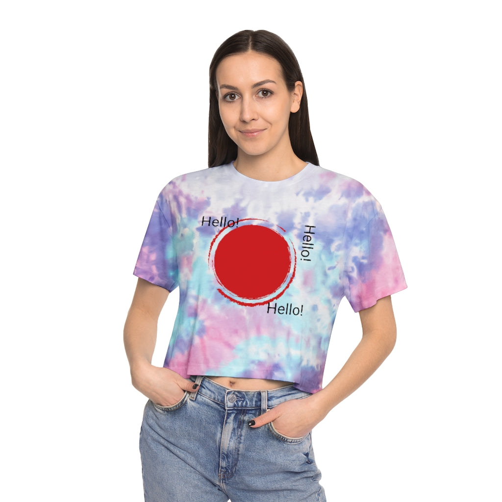 Women's Tie-Dye Crop Tee