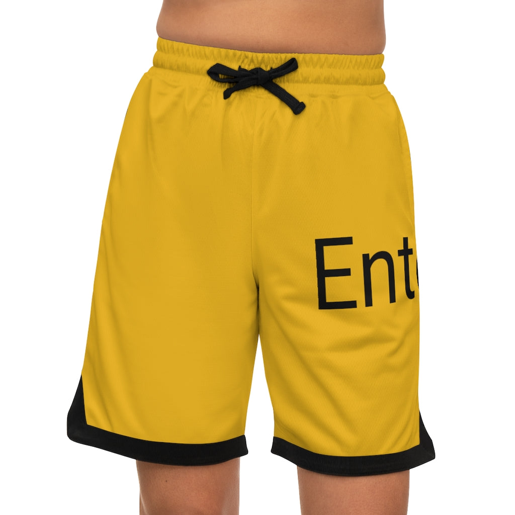Basketball Rib Shorts (AOP)