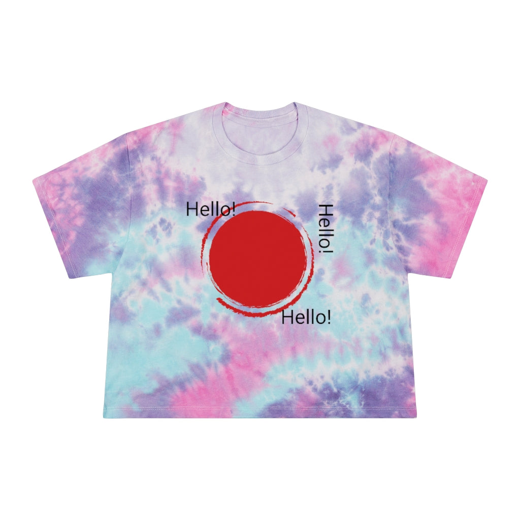 Women's Tie-Dye Crop Tee