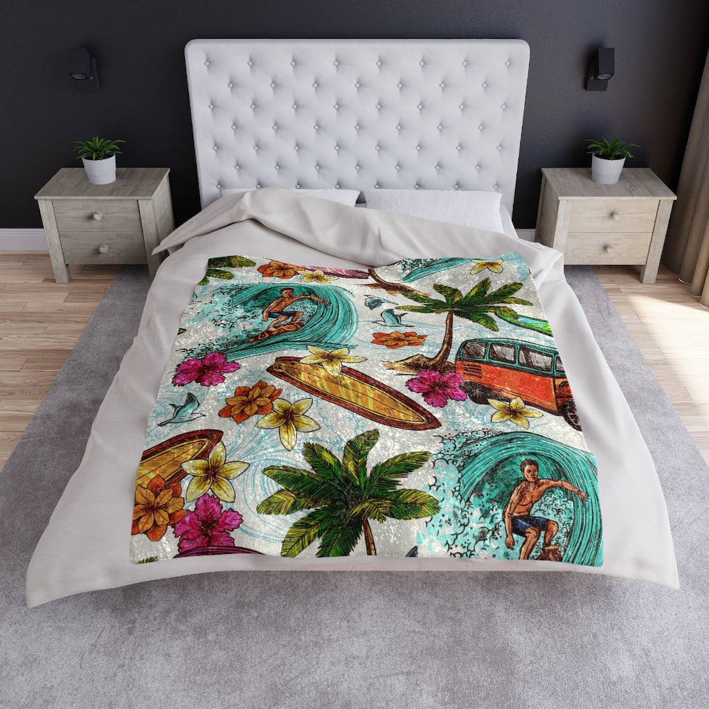 Crushed Velvet Blanket