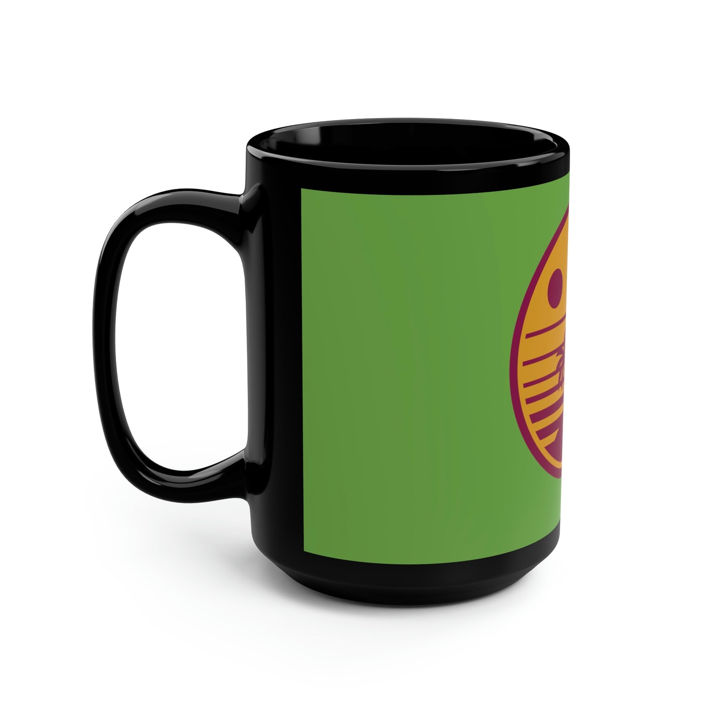 Black Mug, 15oz