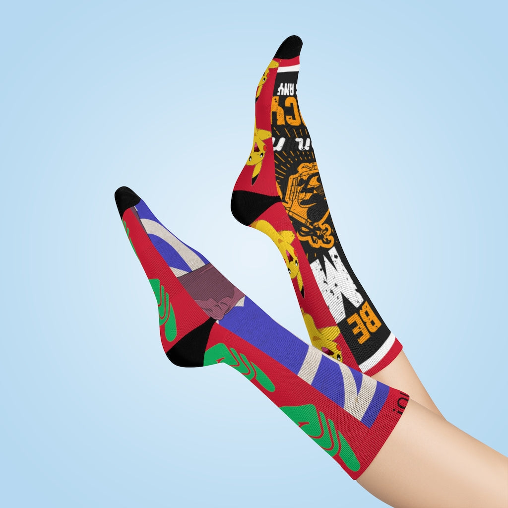 Sublimation Crew Socks