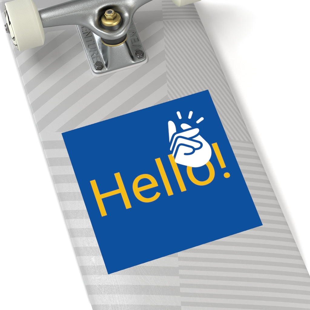 Square Stickers, Indoor/Outdoor