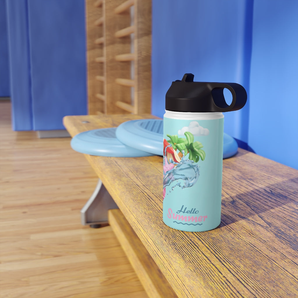 Stainless Steel Water Bottle, Standard Lid