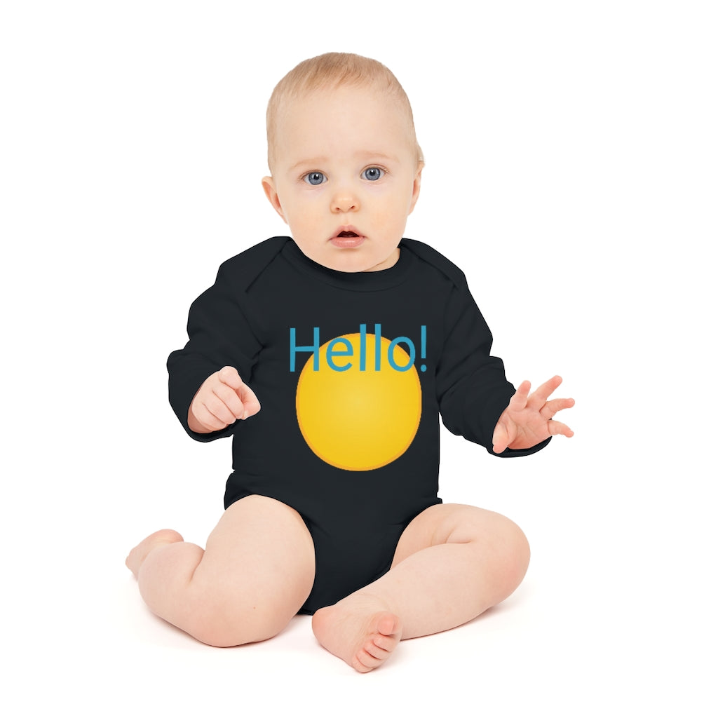 Baby Long-Sleeve Organic Bodysuit