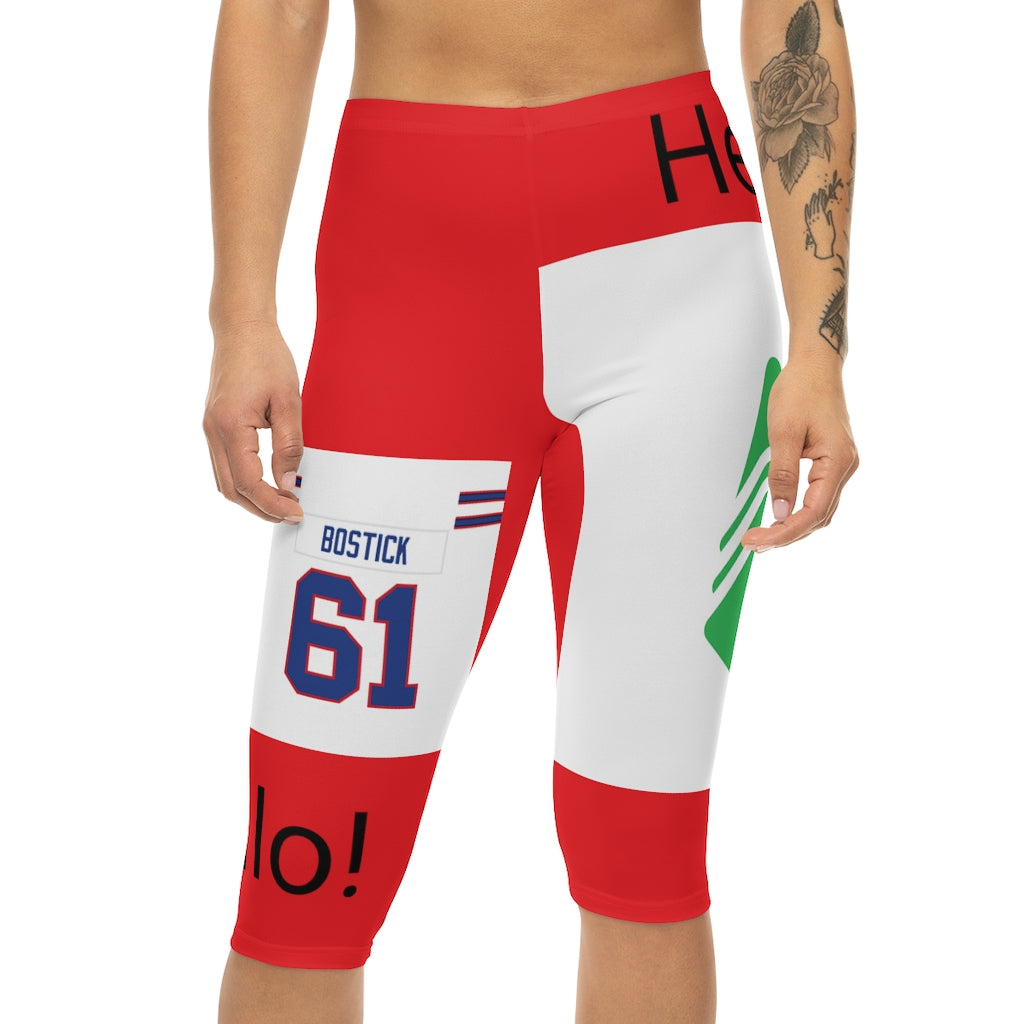 Women’s Capri Leggings (AOP)