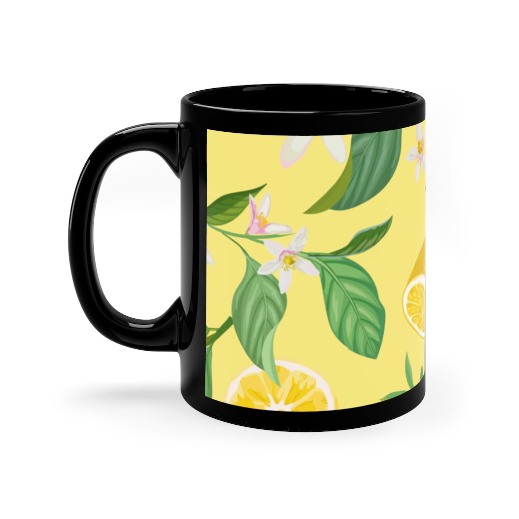 Black Coffee Mug, 11oz