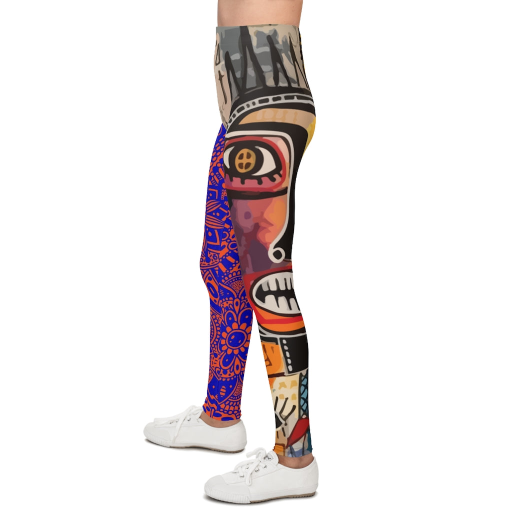 Youth Leggings - AOP