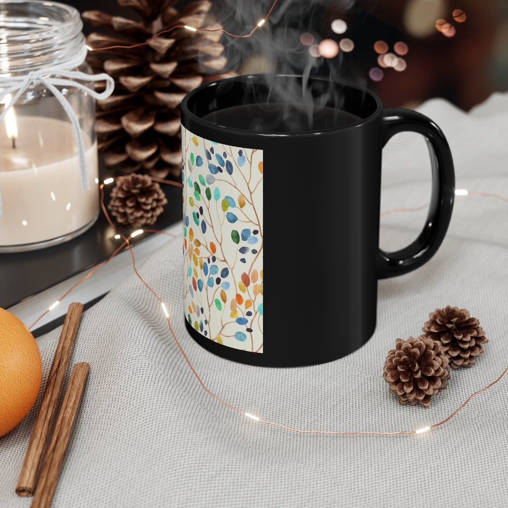 11oz Black Mug