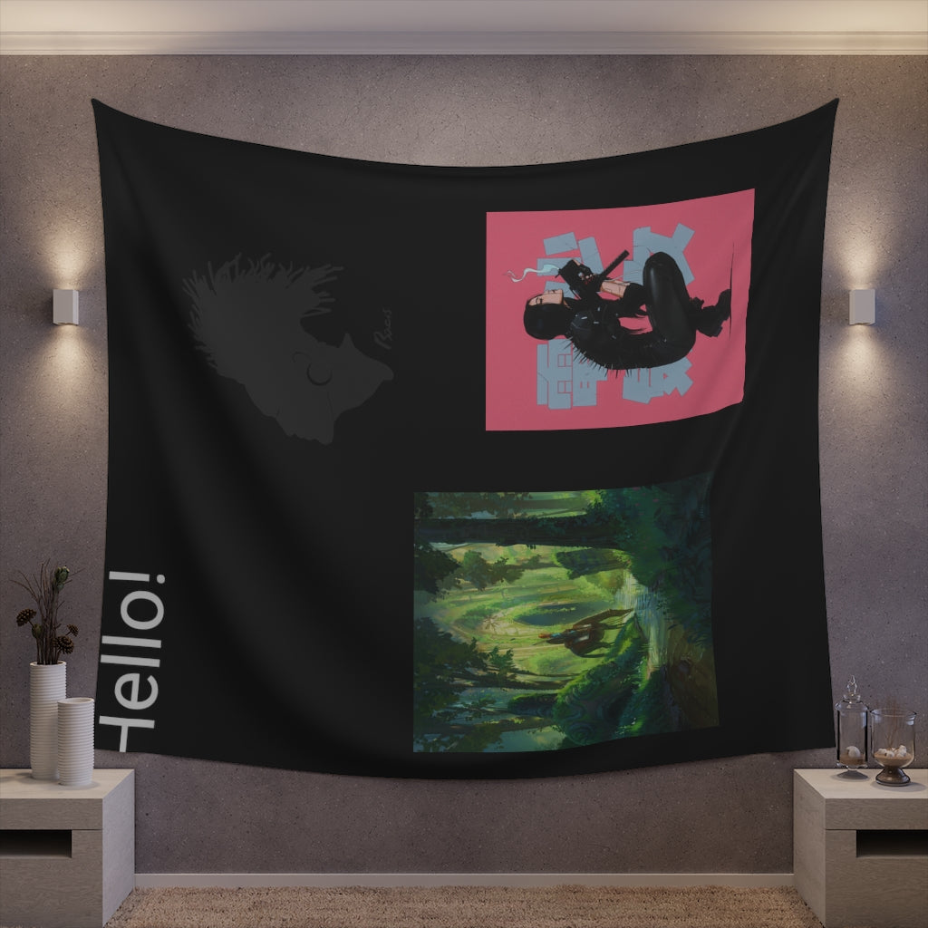 Printed Wall Tapestry