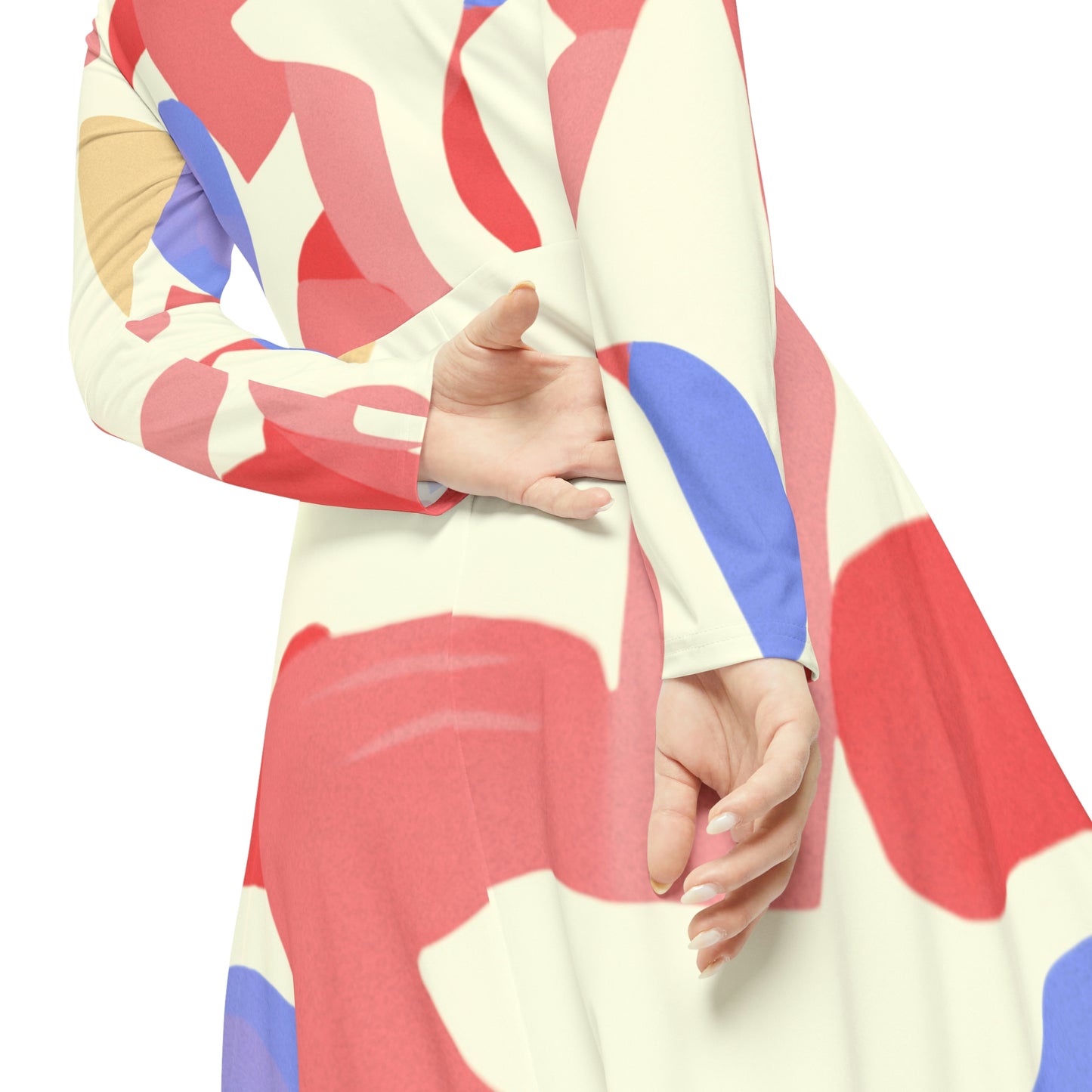 Women's Long-Sleeve Dance Dress