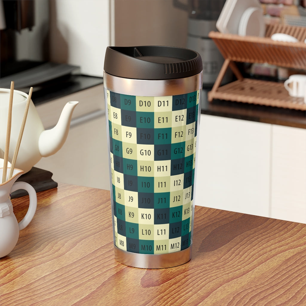 Stainless Steel Travel Mug with Insert
