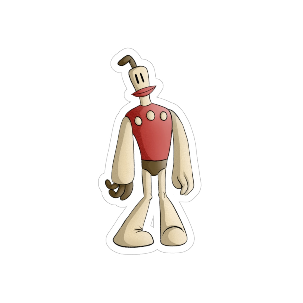 Transparent Outdoor Stickers, Die-Cut