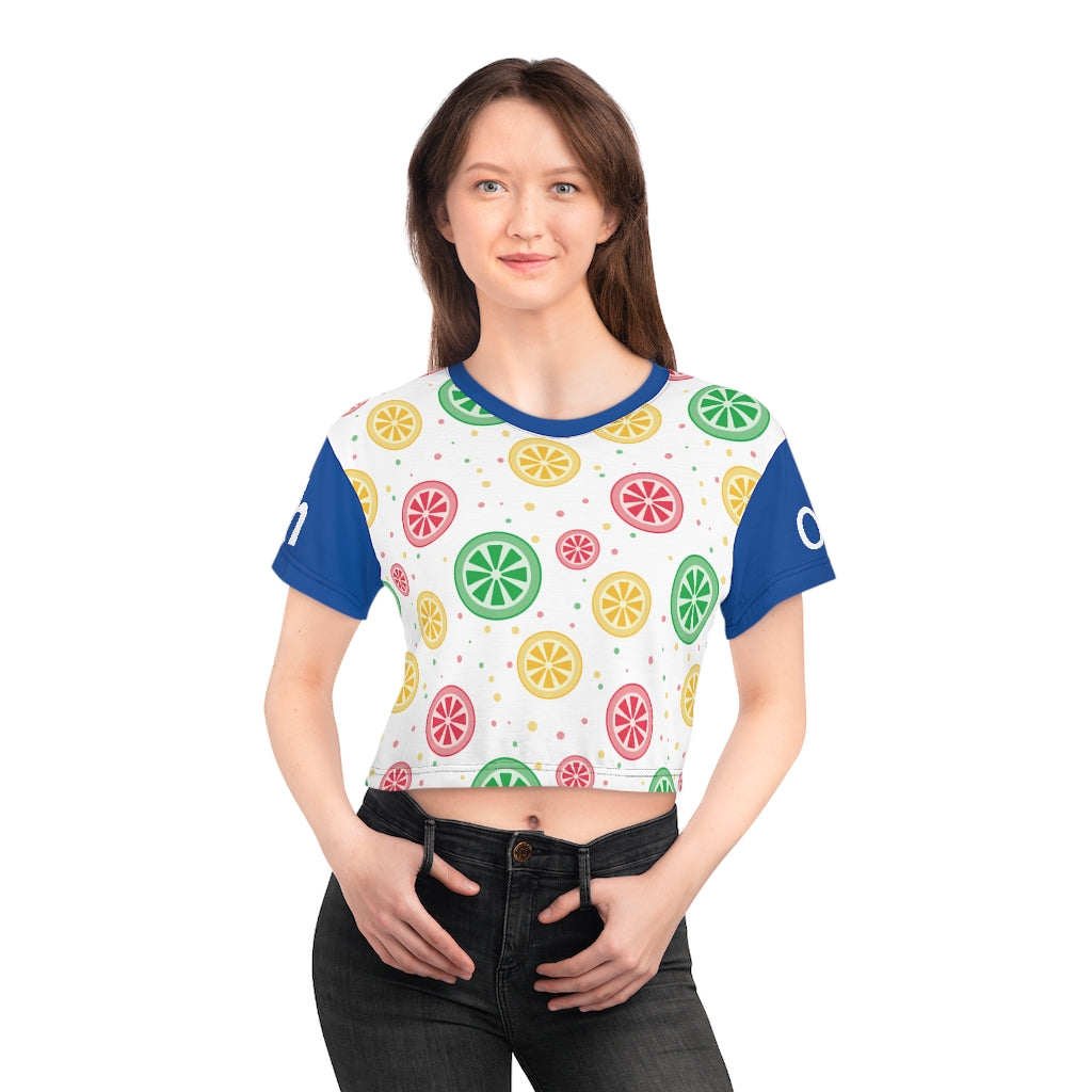 AOP Crop Tee