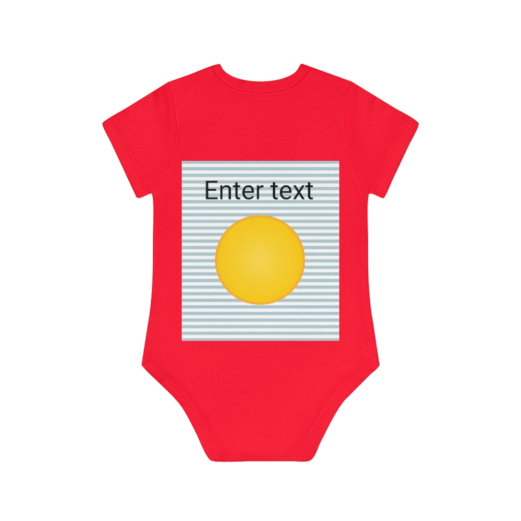 Baby Organic Short Sleeve Bodysuit