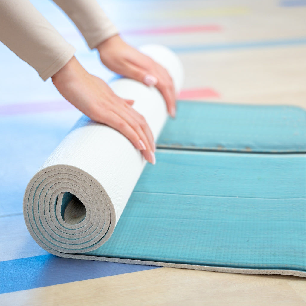 Foam yoga mat