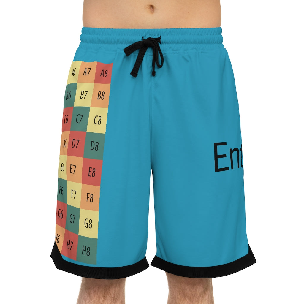 Basketball Rib Shorts (AOP)