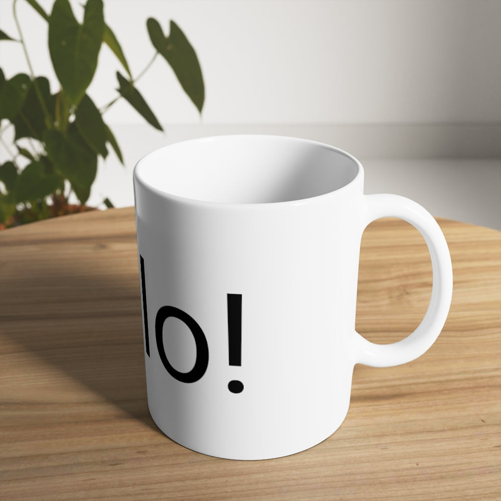 White Ceramic Mug, 11oz and 15oz