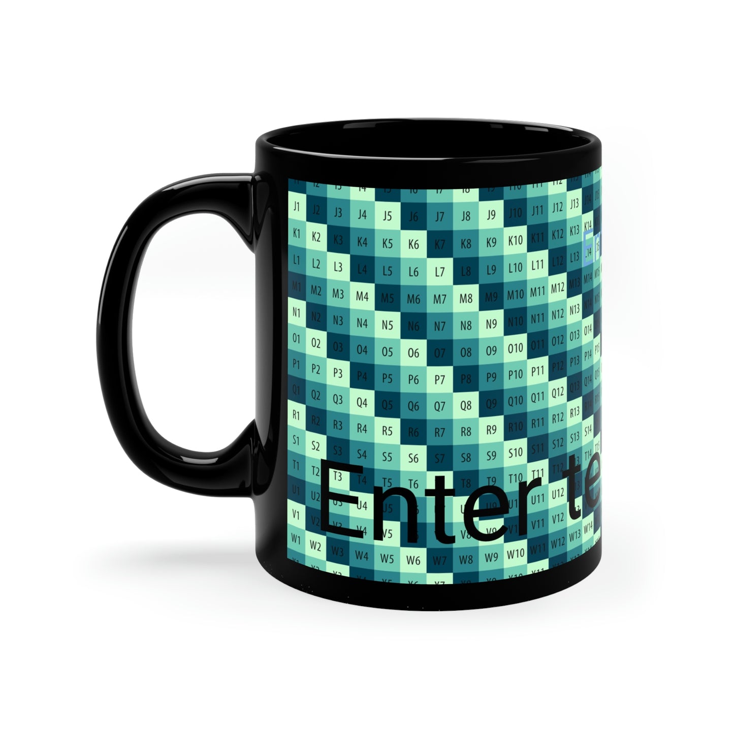 11oz Black Mug