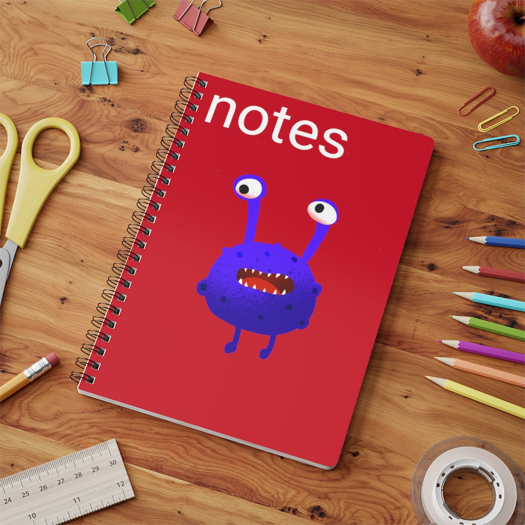 Wirobound Softcover Notebook, A5