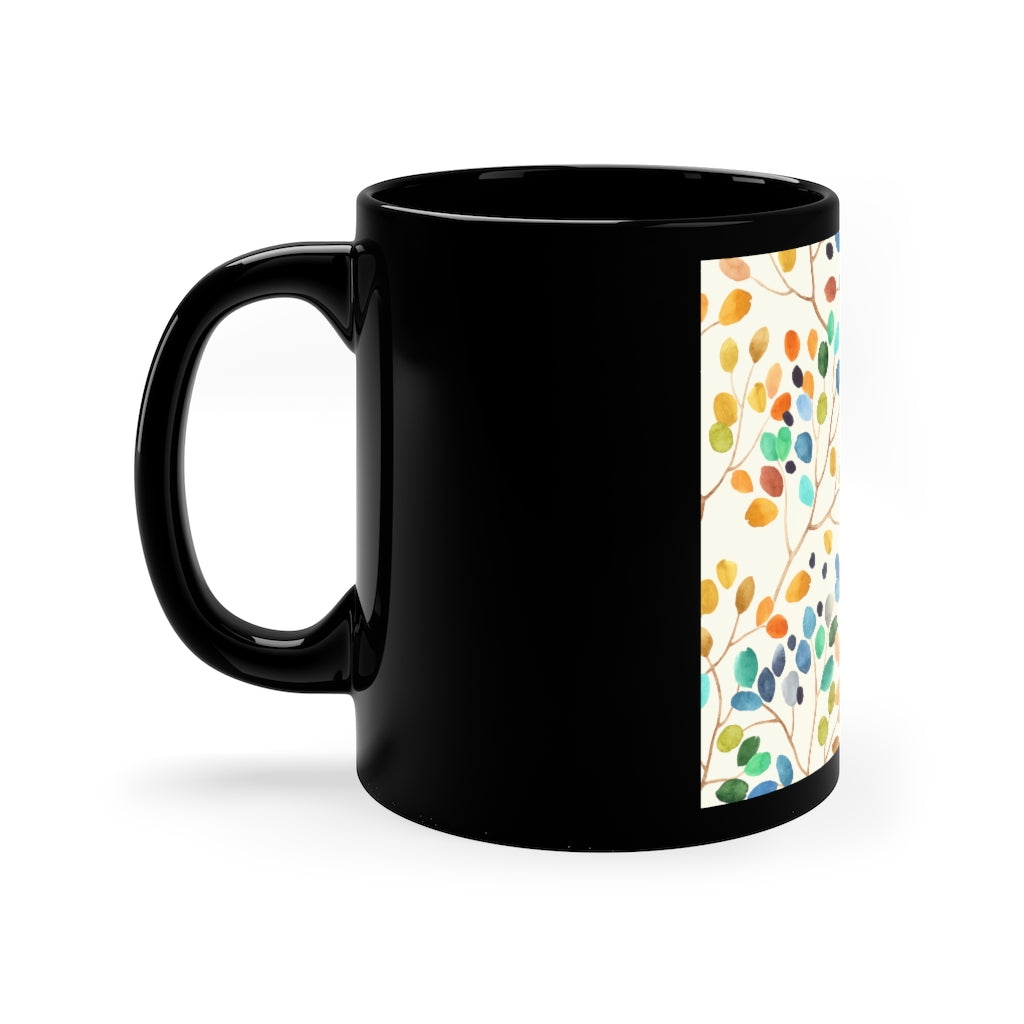 11oz Black Mug