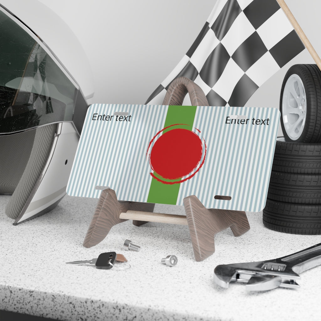 Aluminum License Plate