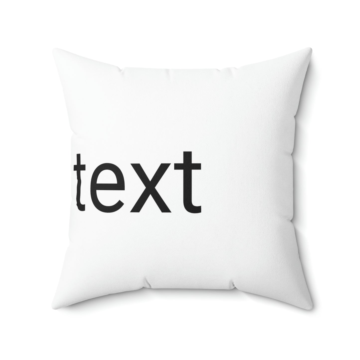 Faux Suede Square Pillow