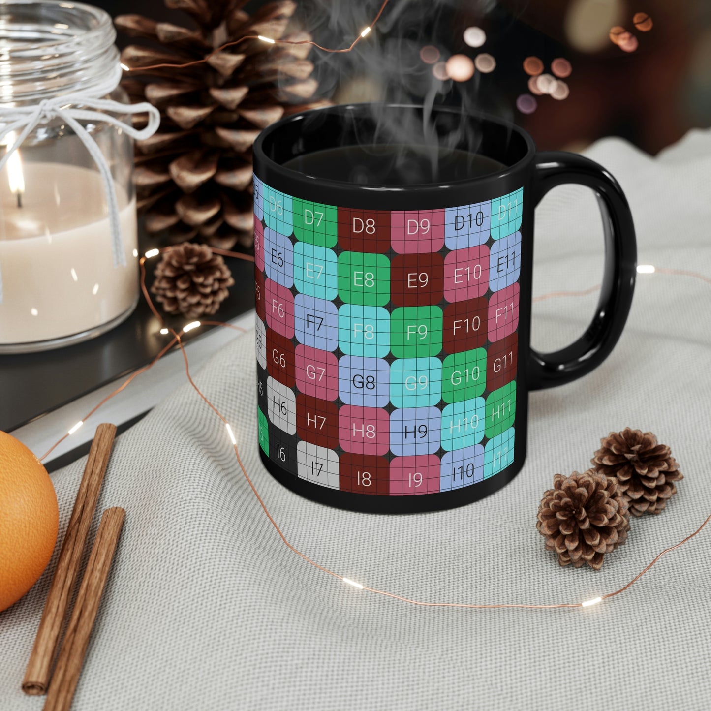 11oz Black Mug