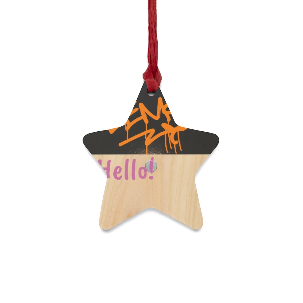 Wooden Christmas Ornaments