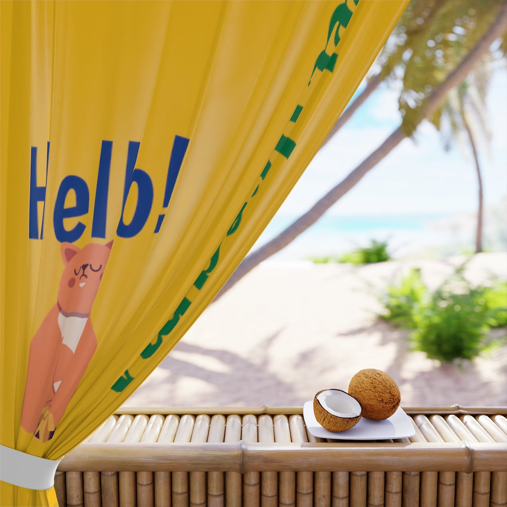 Window Curtains (1 Piece)