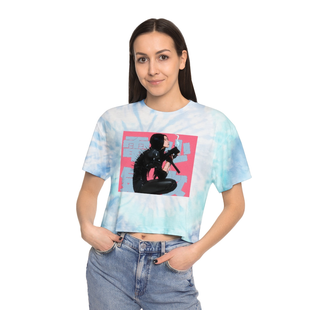Women's Tie-Dye Crop Tee