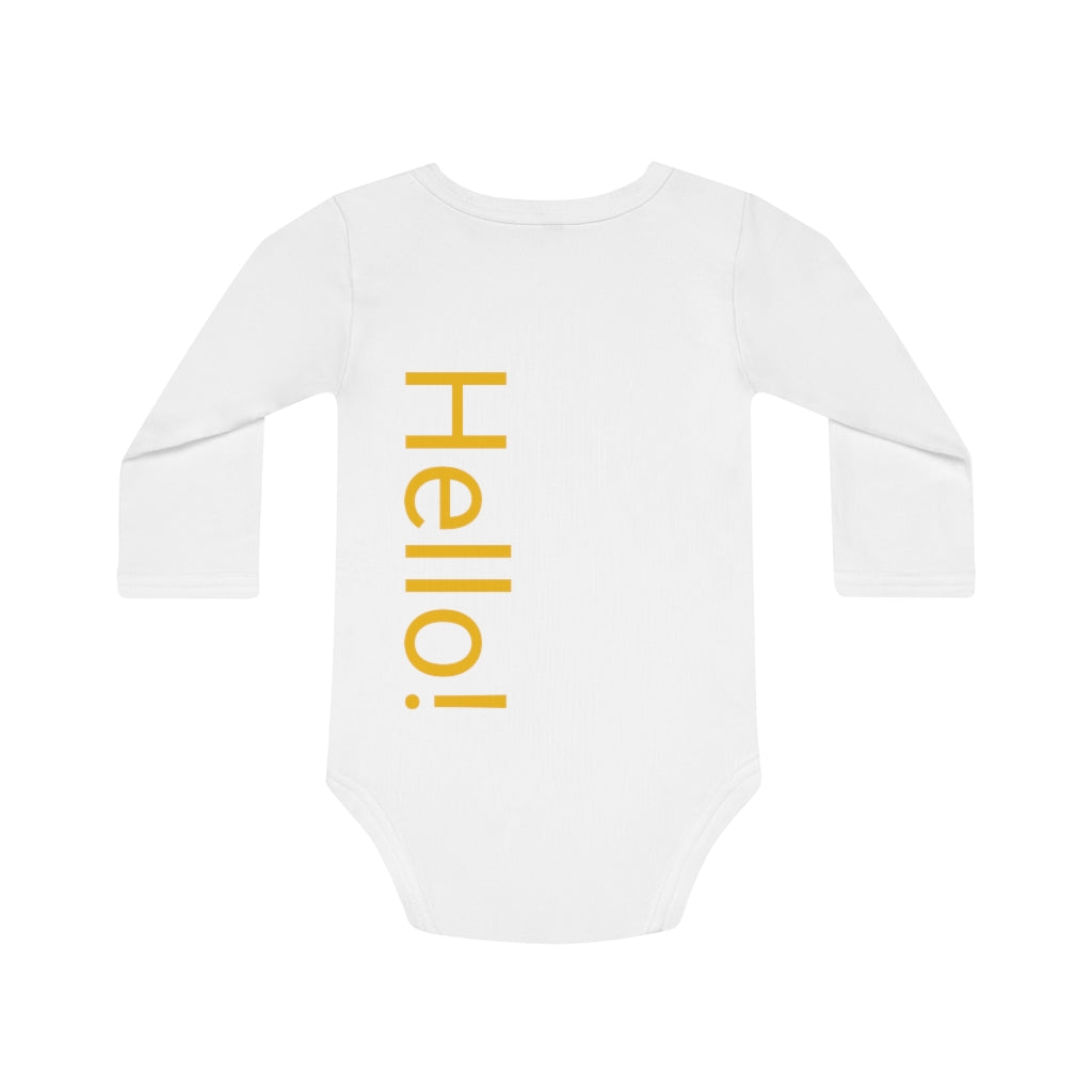 Baby Long-Sleeve Organic Bodysuit
