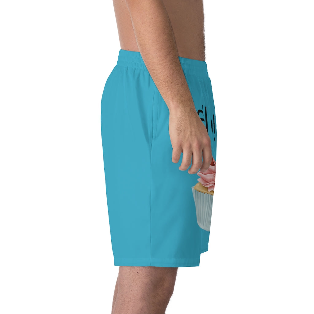 Men's Elastic Beach Shorts (AOP)
