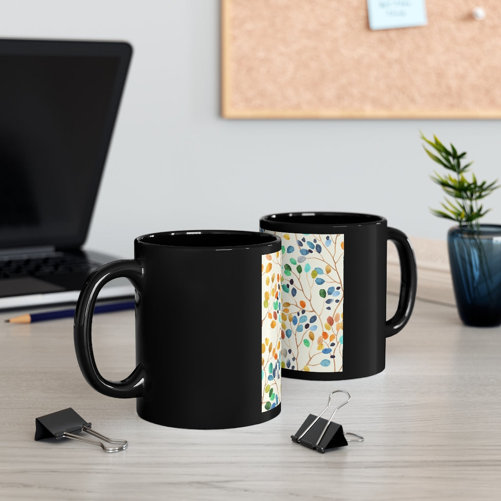 11oz Black Mug