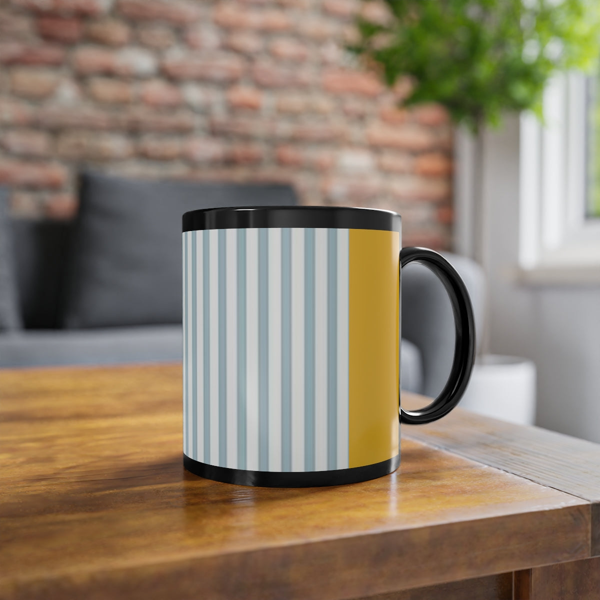 Black Coffee Cup, 11oz