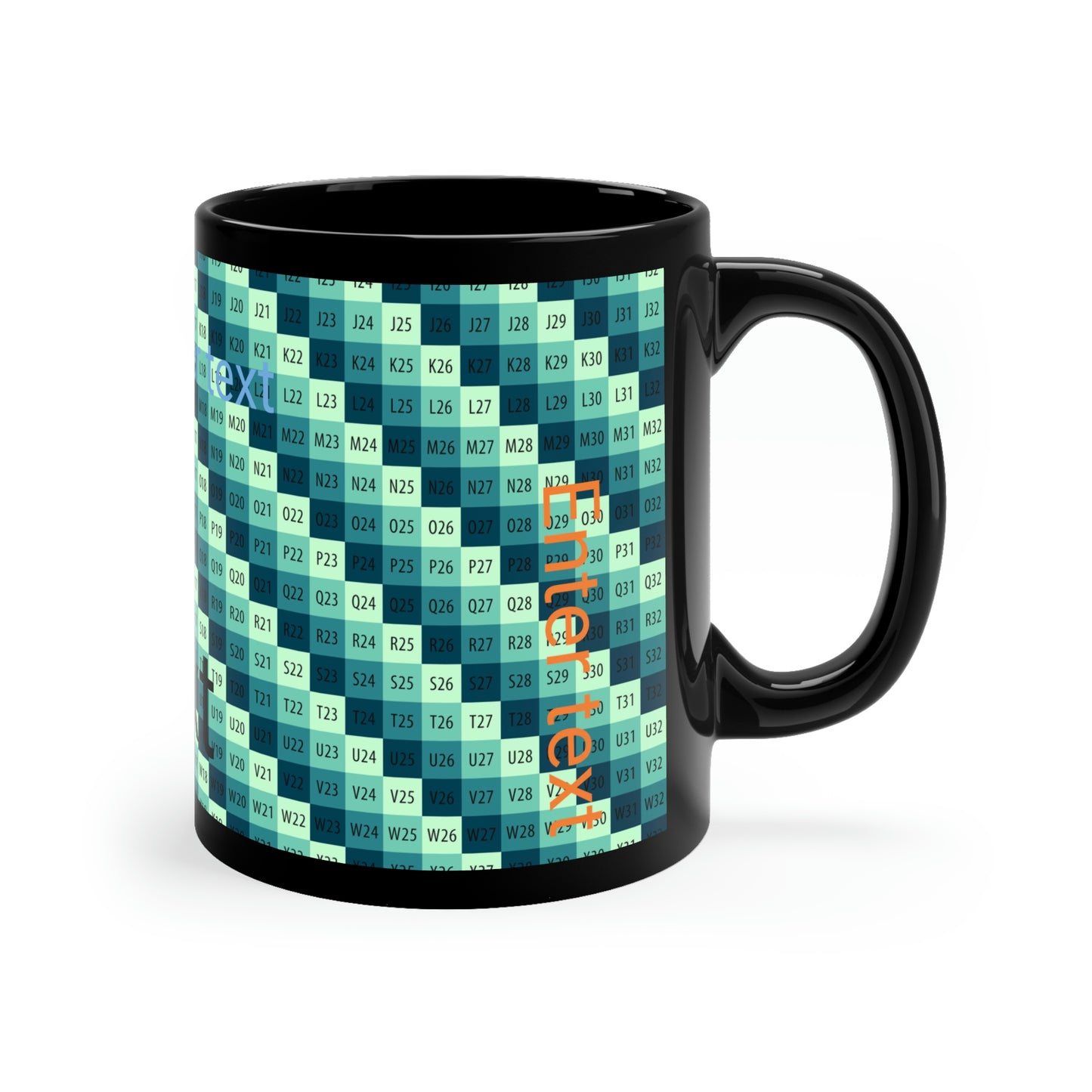 11oz Black Mug