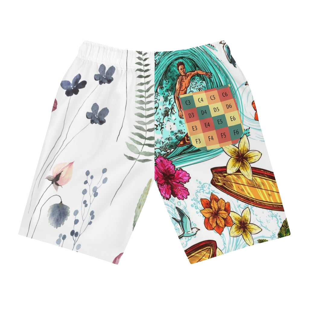 Athletic Long Shorts (AOP)